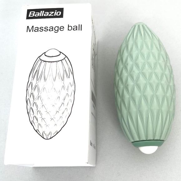 Oval Rolling Massage Ball Myofacial Massage Roller Ball Ergonomic Fascia Roller - Picture 6 of 7